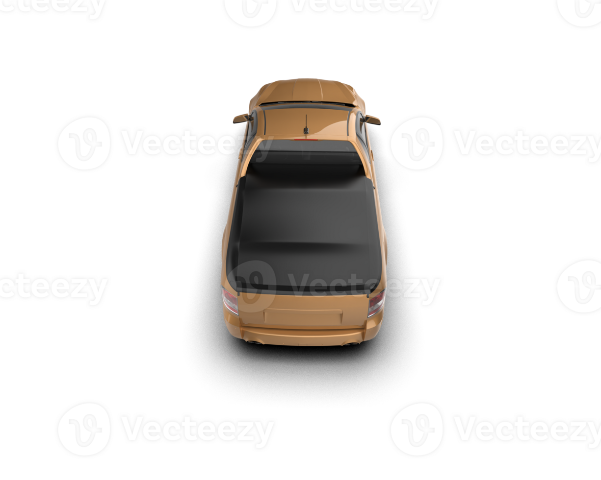 Modern car isolated on background. 3d rendering - illustration png