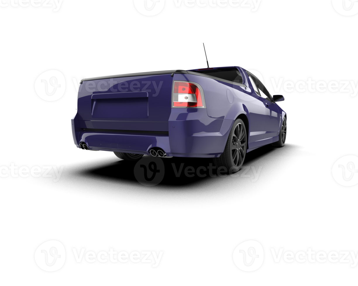 Modern car isolated on background. 3d rendering - illustration png