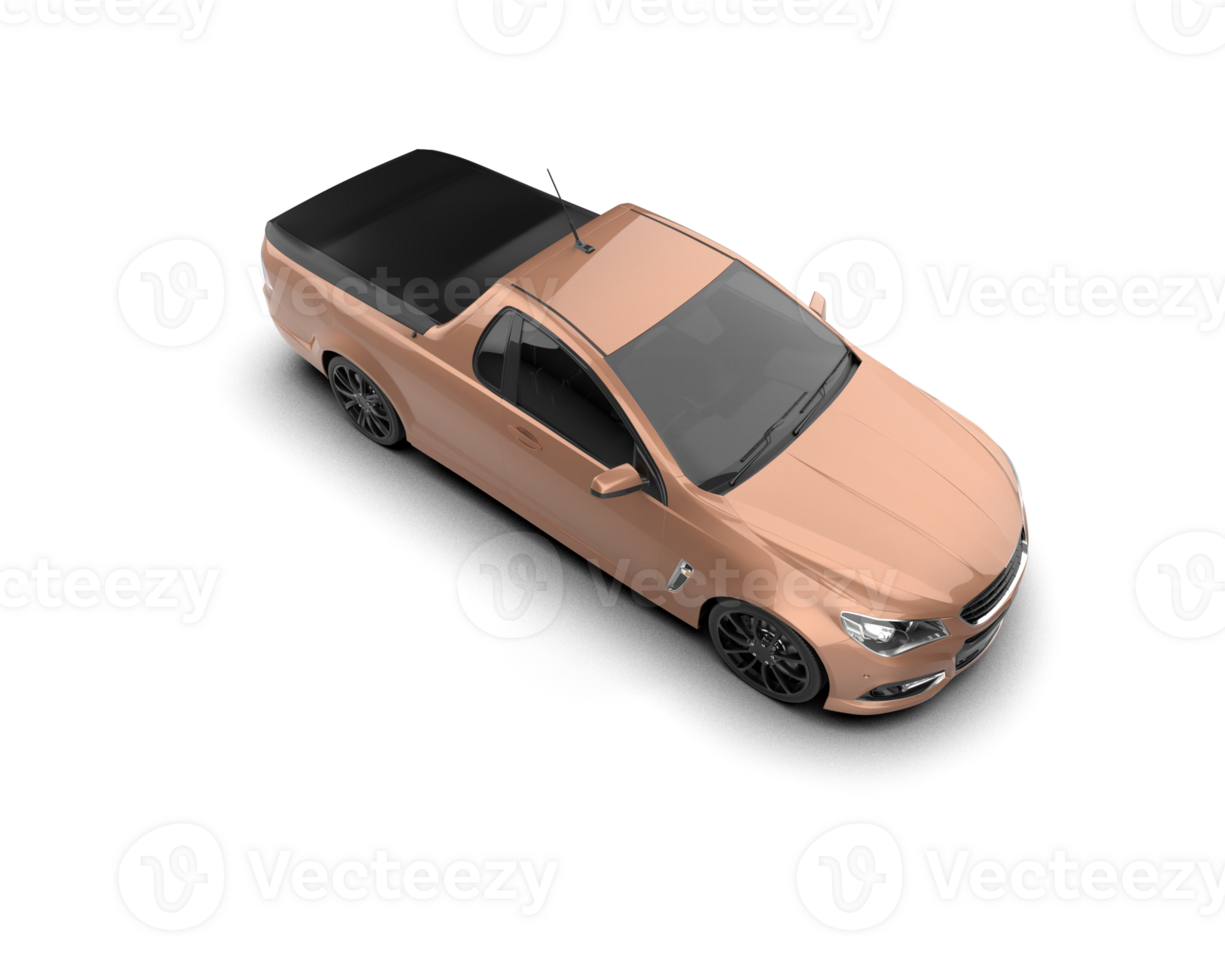 Modern car isolated on background. 3d rendering - illustration png