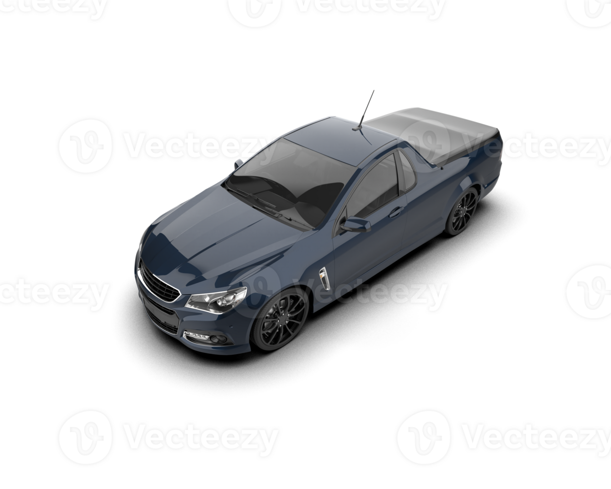 Modern car isolated on background. 3d rendering - illustration png