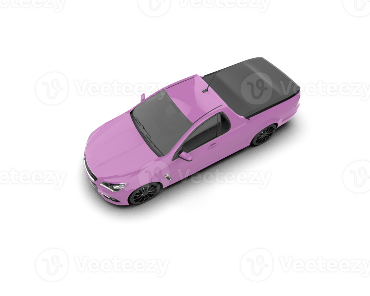 Modern car isolated on background. 3d rendering - illustration png