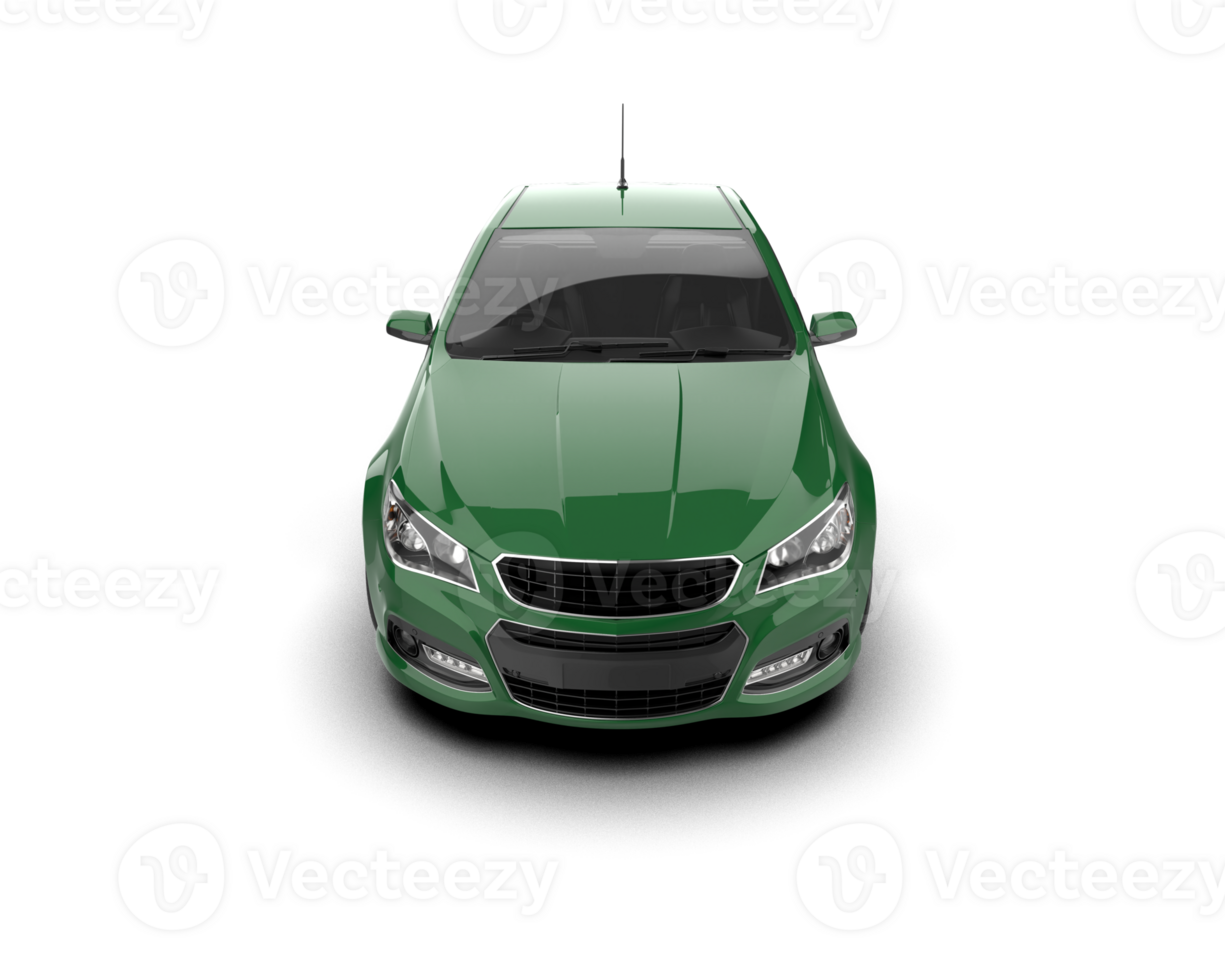 Modern car isolated on background. 3d rendering - illustration png