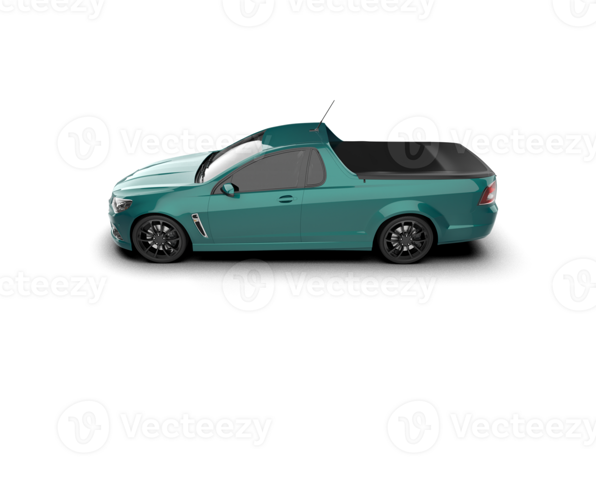 Modern car isolated on background. 3d rendering - illustration png