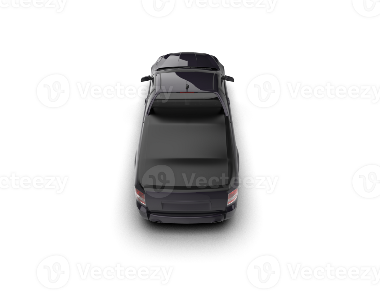 Modern car isolated on background. 3d rendering - illustration png