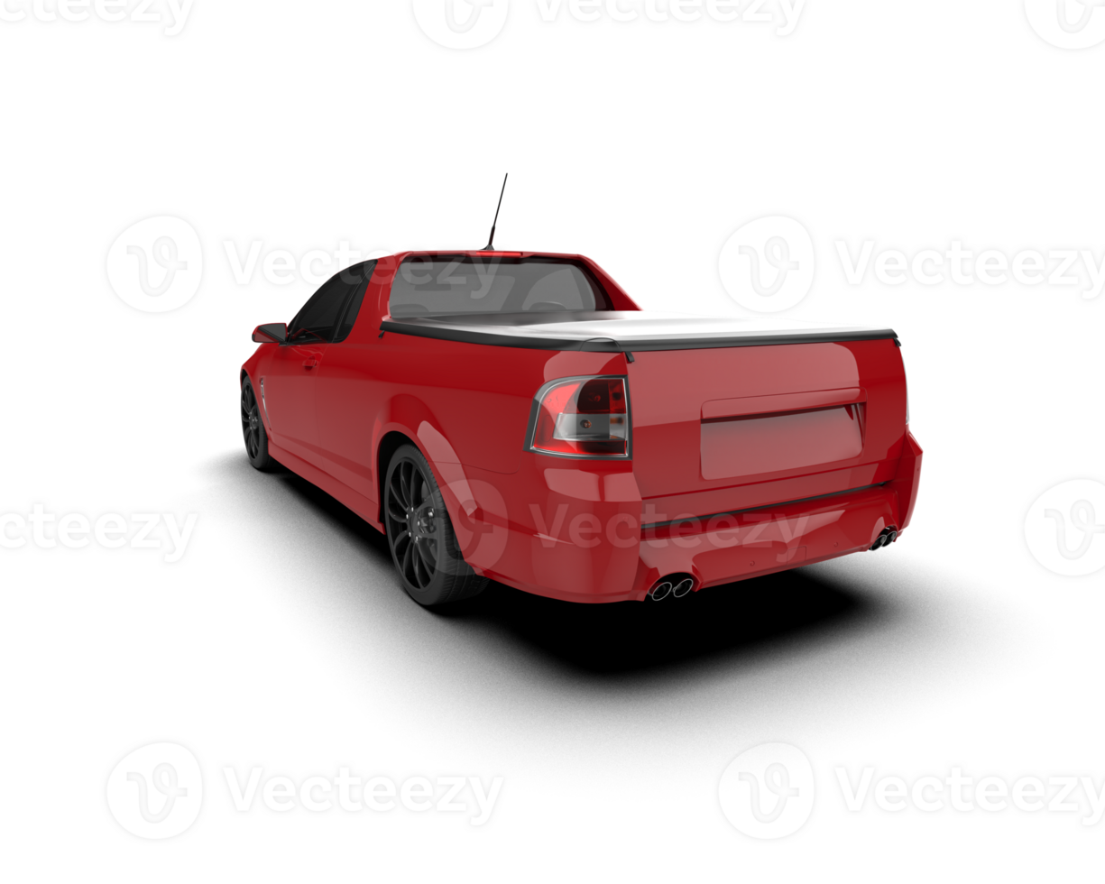 Modern car isolated on background. 3d rendering - illustration png