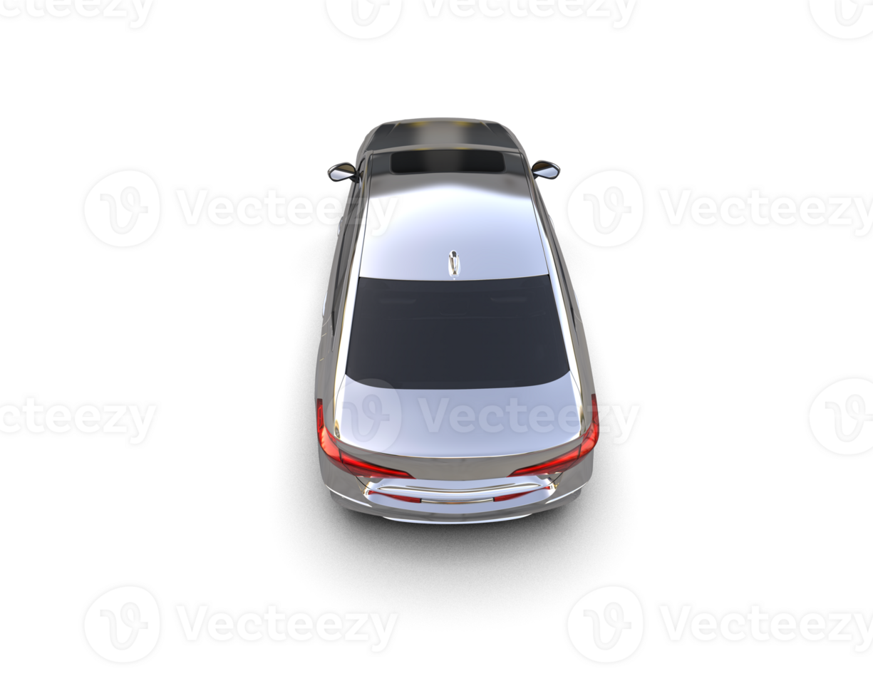 Modern car isolated on background. 3d rendering - illustration png