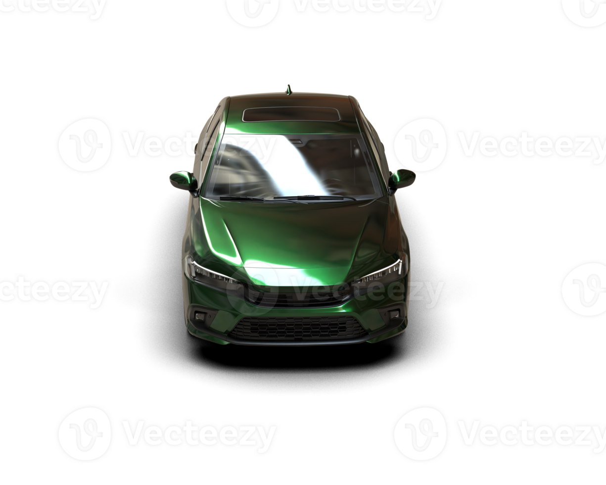 Modern car isolated on background. 3d rendering - illustration png