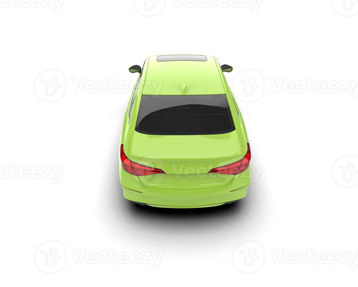 Modern car isolated on background. 3d rendering - illustration png