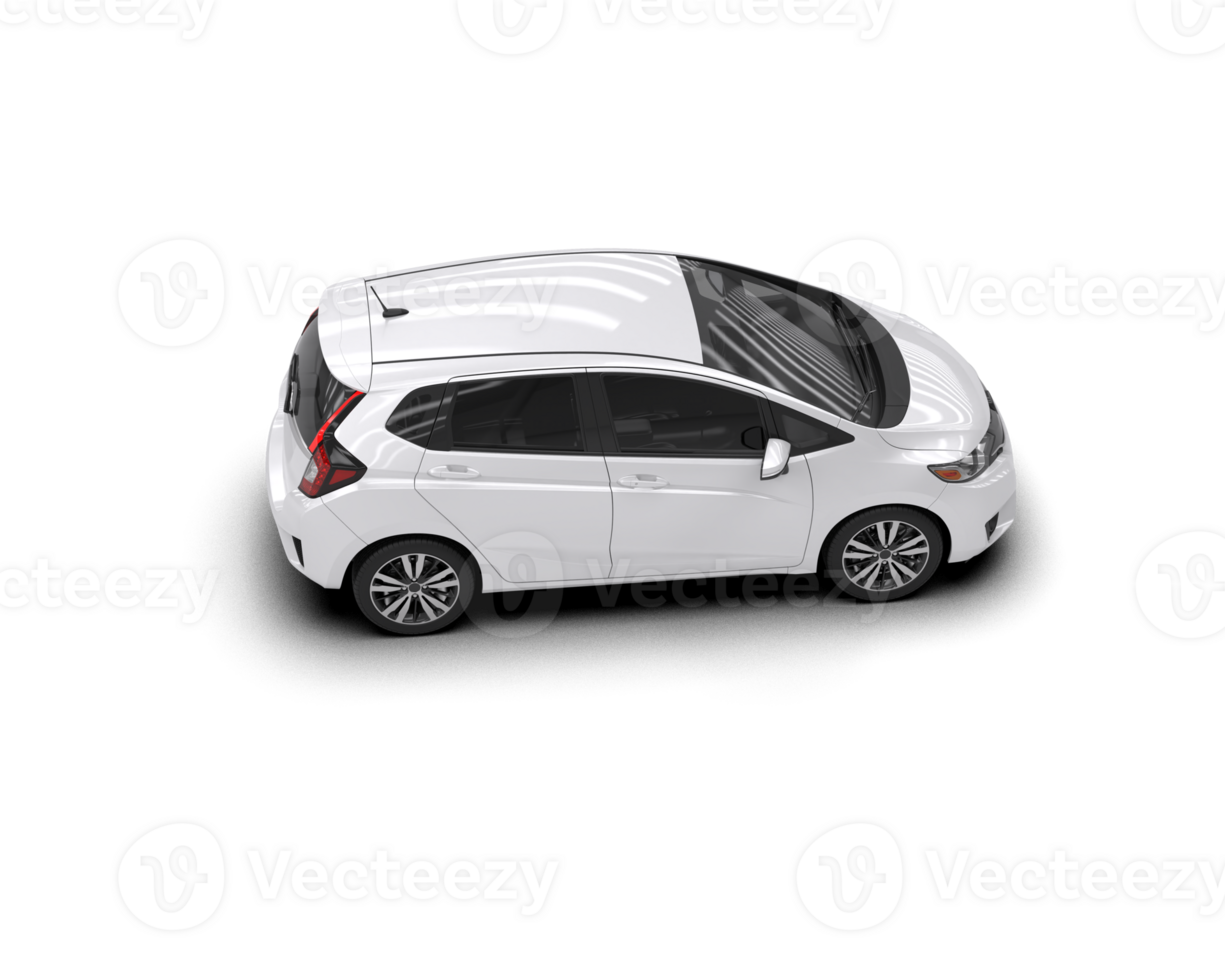 Modern car isolated on background. 3d rendering - illustration png
