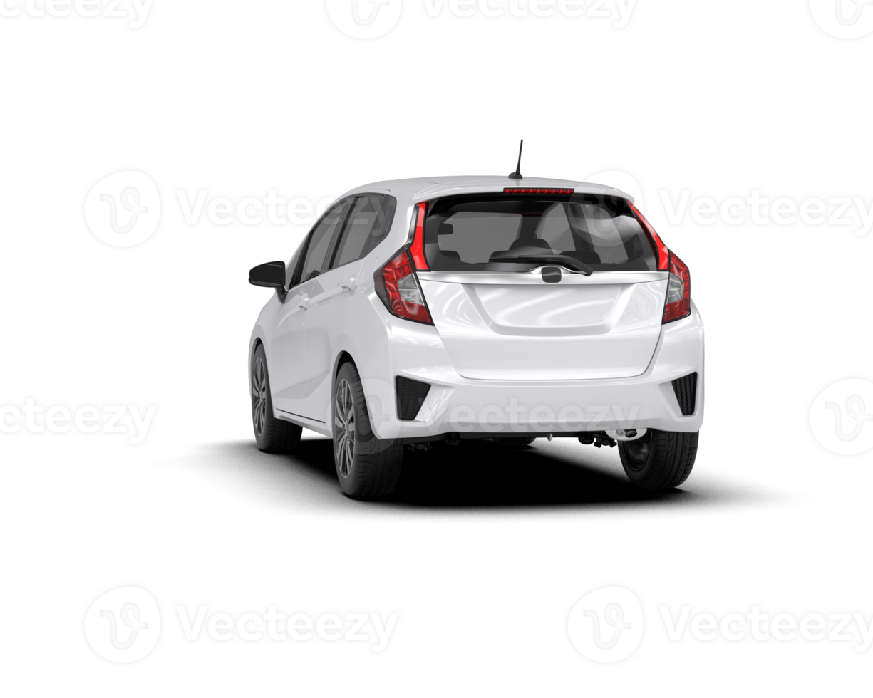 Modern car isolated on background. 3d rendering - illustration png