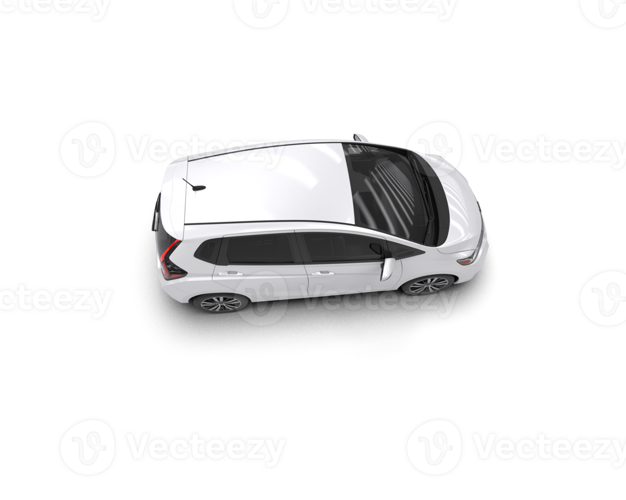 Modern car isolated on background. 3d rendering - illustration png