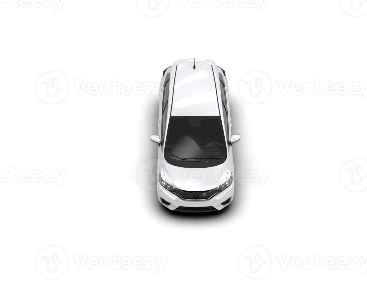 Modern car isolated on background. 3d rendering - illustration png