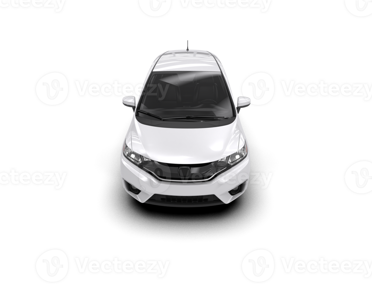 Modern car isolated on background. 3d rendering - illustration png