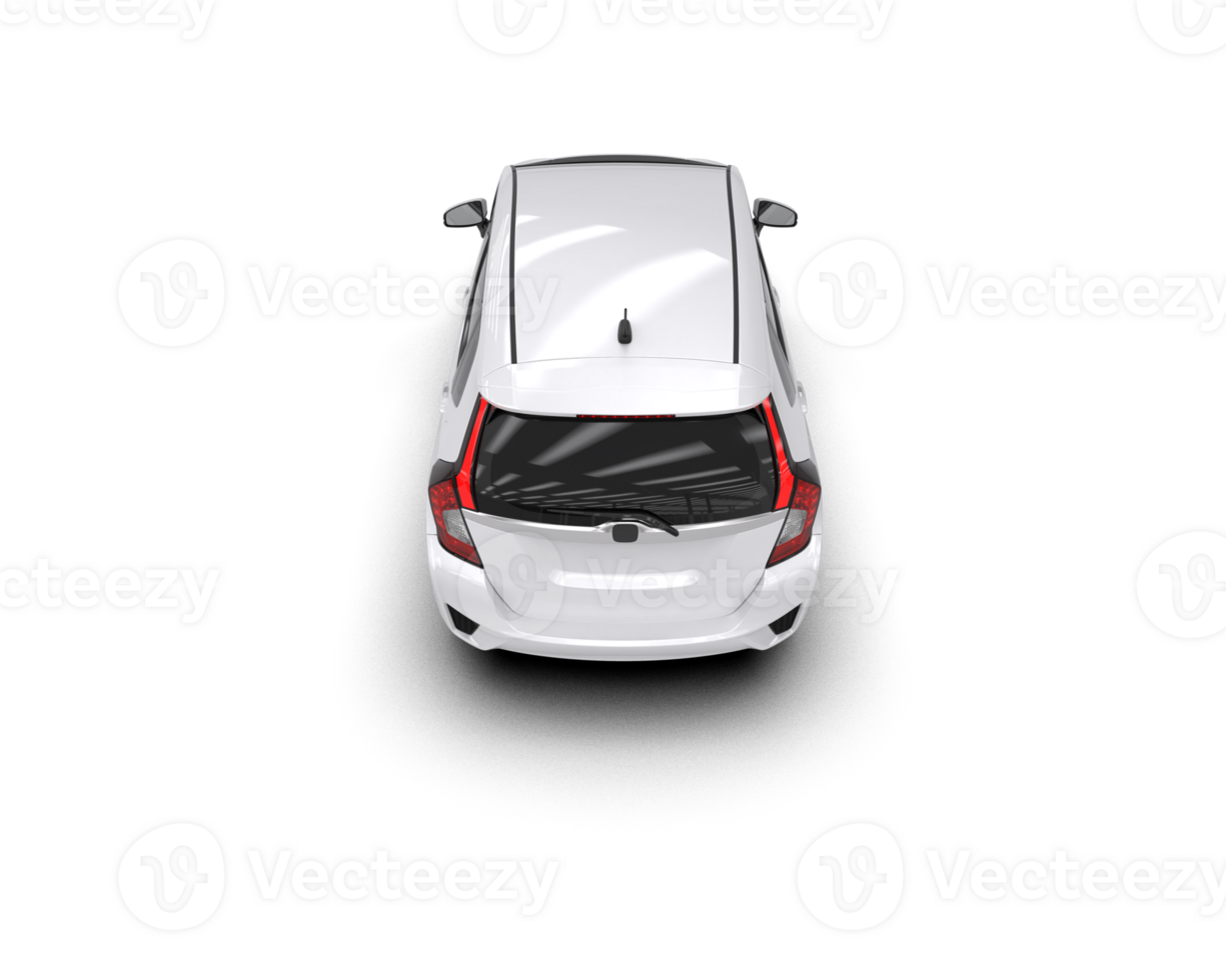 Modern car isolated on background. 3d rendering - illustration png