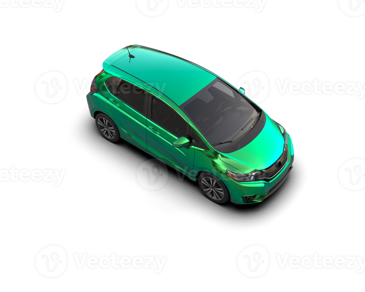 Modern car isolated on background. 3d rendering - illustration png