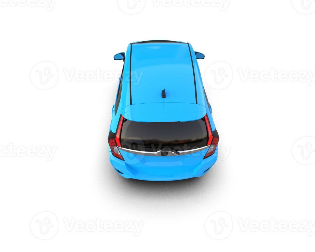 Modern car isolated on background. 3d rendering - illustration png
