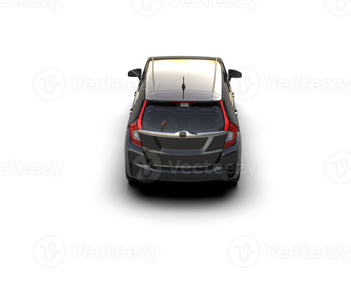 Modern car isolated on background. 3d rendering - illustration png