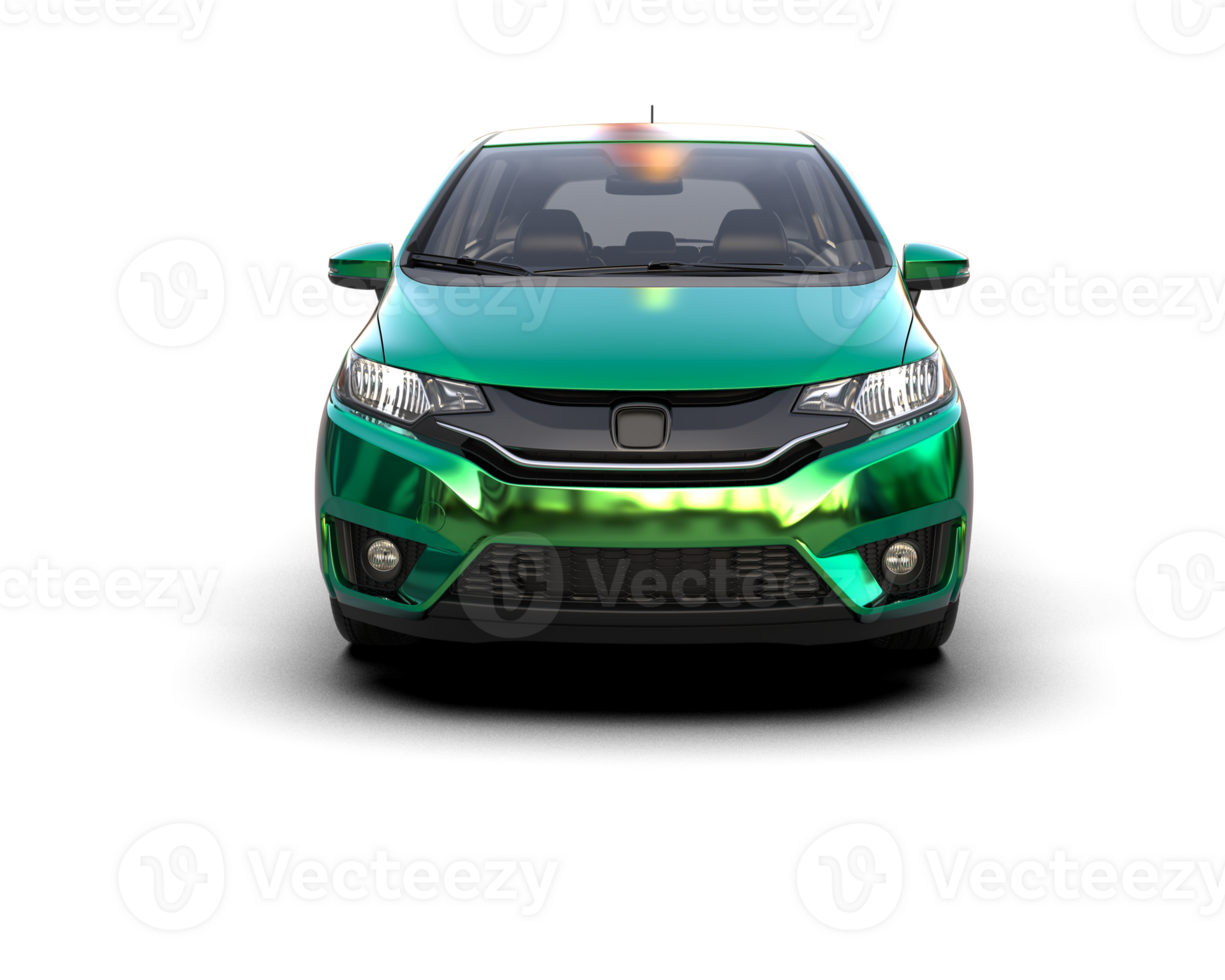 Modern car isolated on background. 3d rendering - illustration png