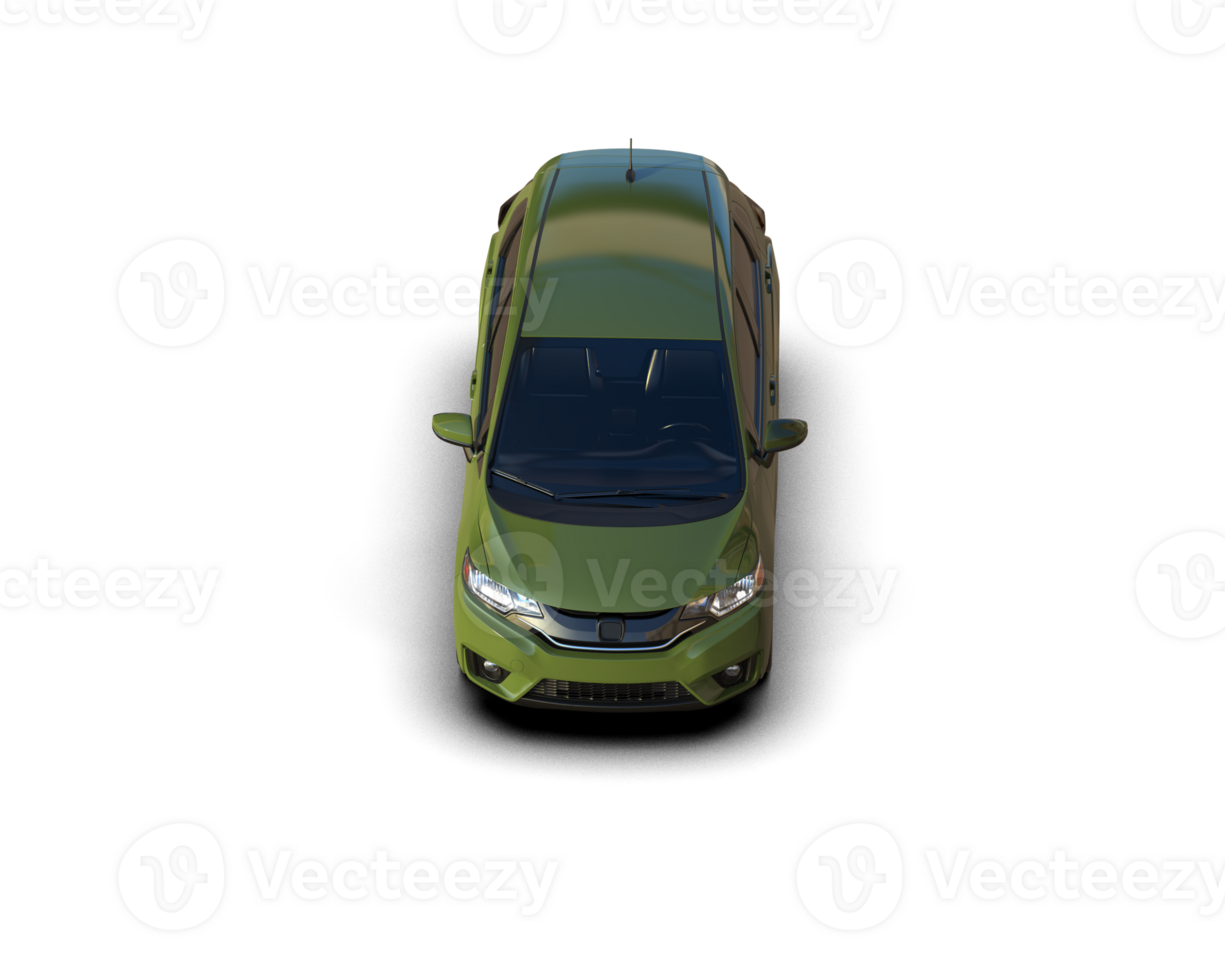 Modern car isolated on background. 3d rendering - illustration png