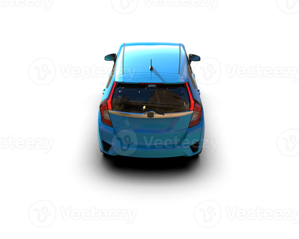 Modern car isolated on background. 3d rendering - illustration png