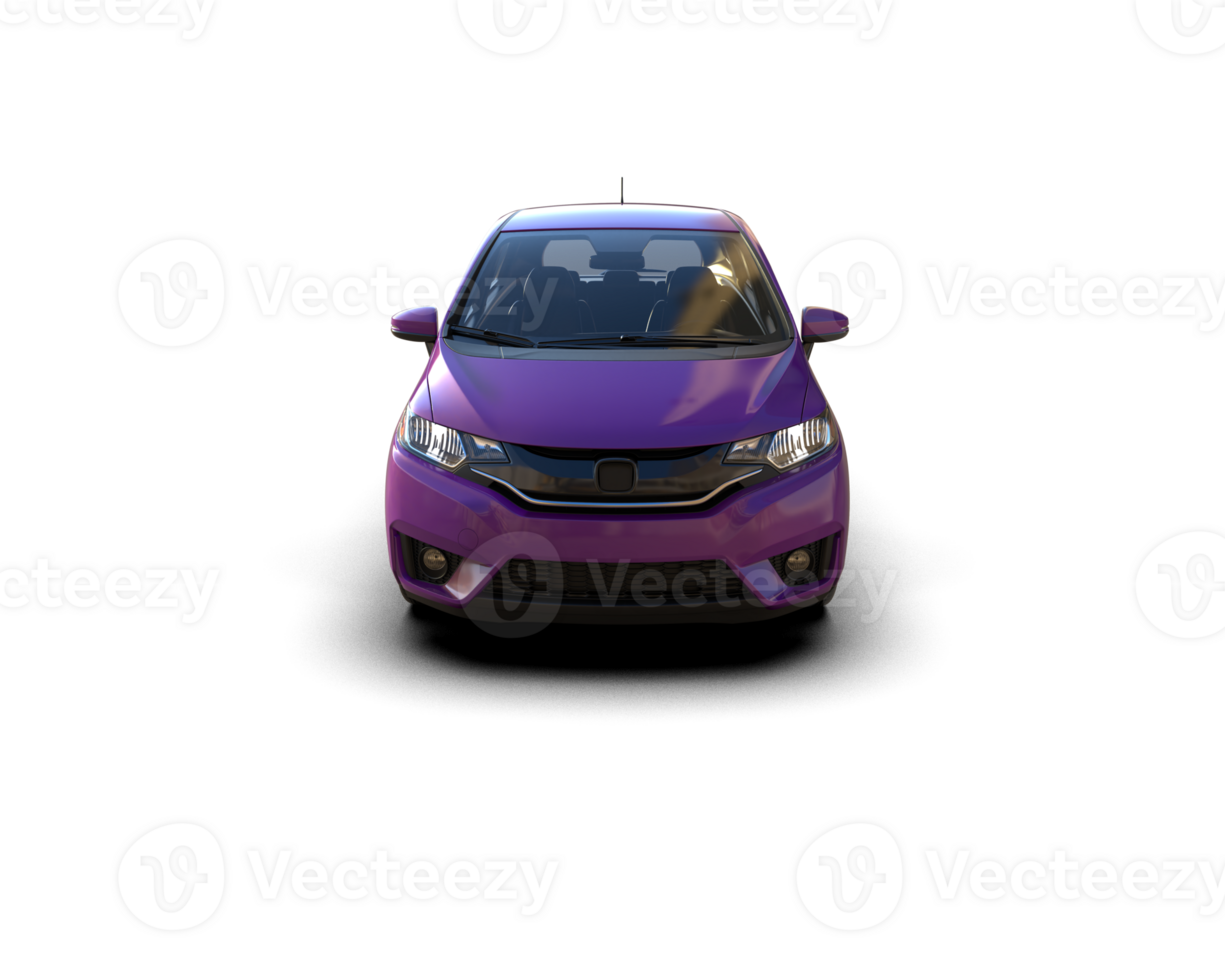 Modern car isolated on background. 3d rendering - illustration png