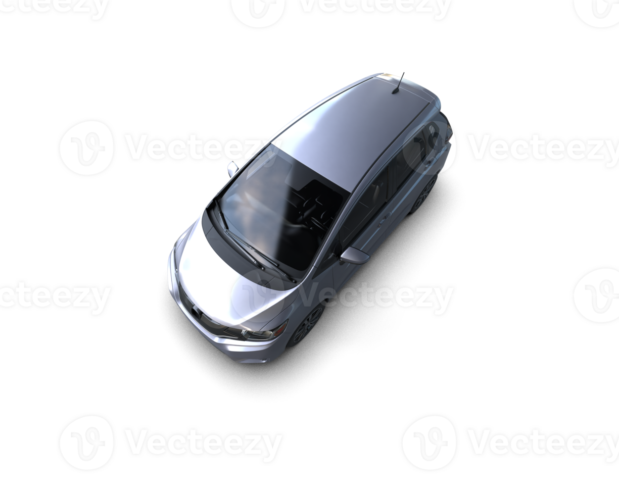 Modern car isolated on background. 3d rendering - illustration png