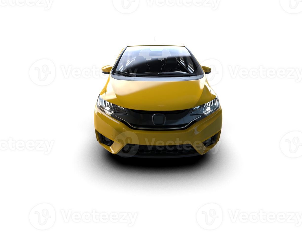 Modern car isolated on background. 3d rendering - illustration png