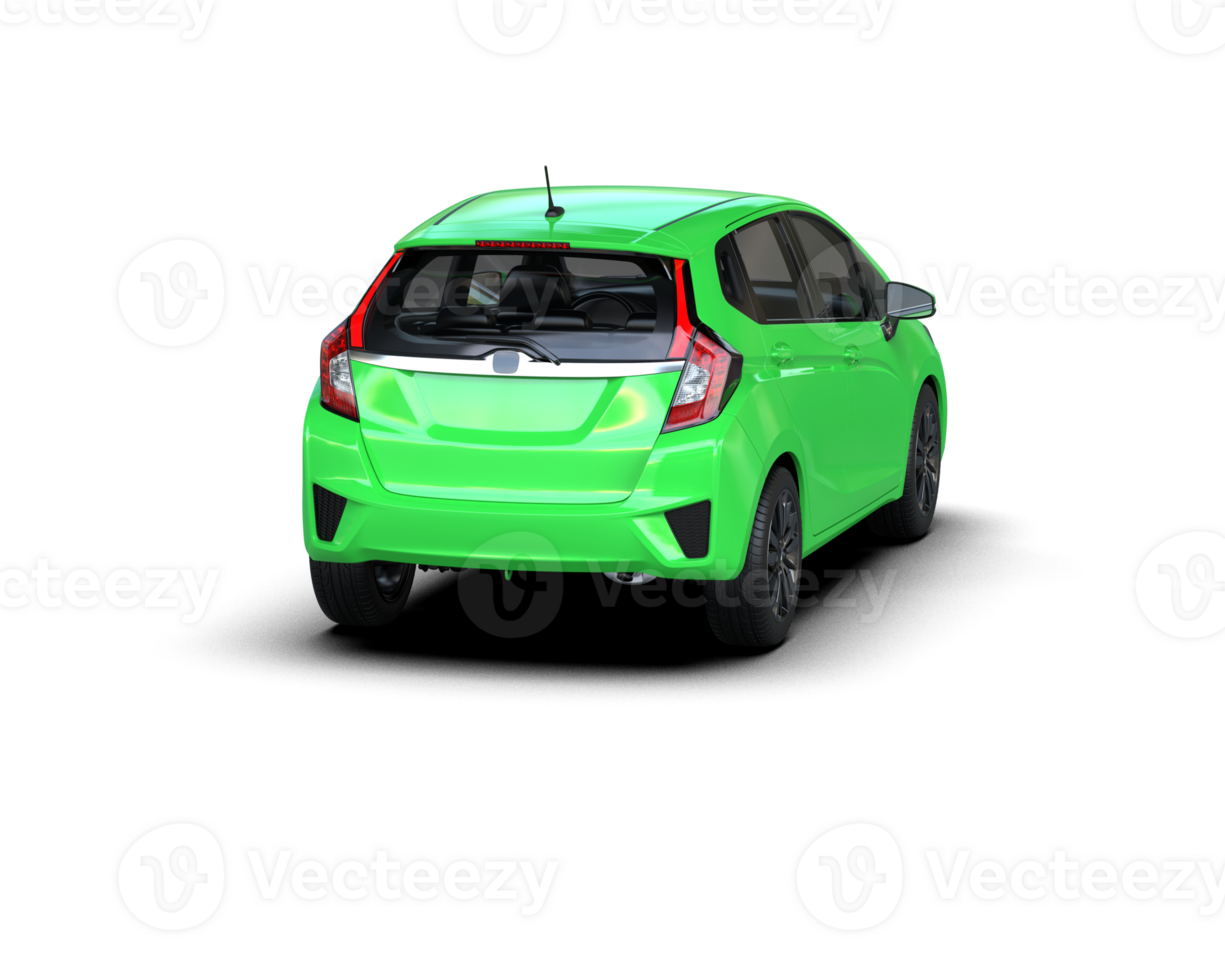 Modern car isolated on background. 3d rendering - illustration png