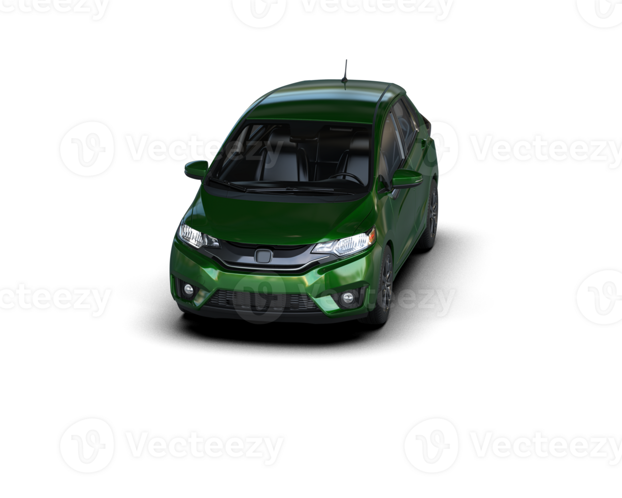 Modern car isolated on background. 3d rendering - illustration png