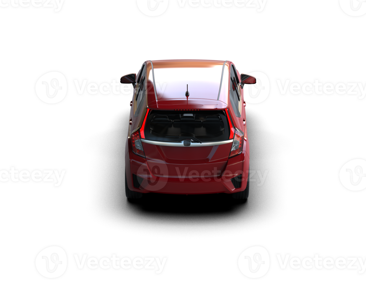 Modern car isolated on background. 3d rendering - illustration png