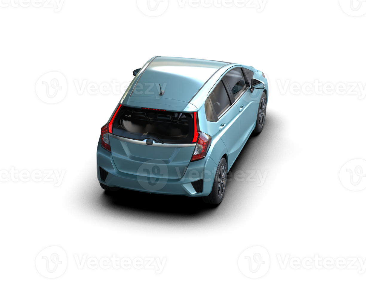 Modern car isolated on background. 3d rendering - illustration png