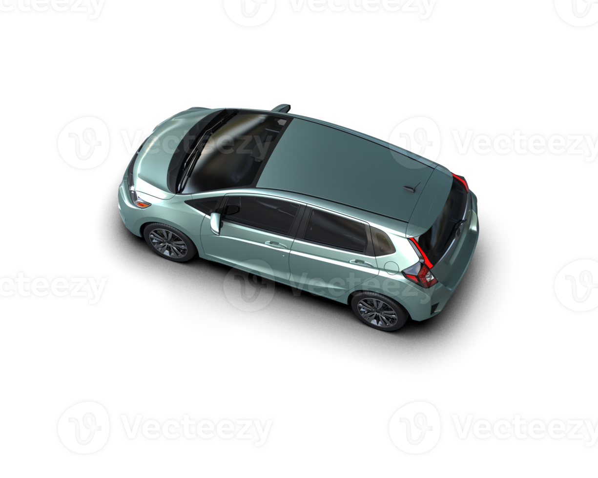 Modern car isolated on background. 3d rendering - illustration png