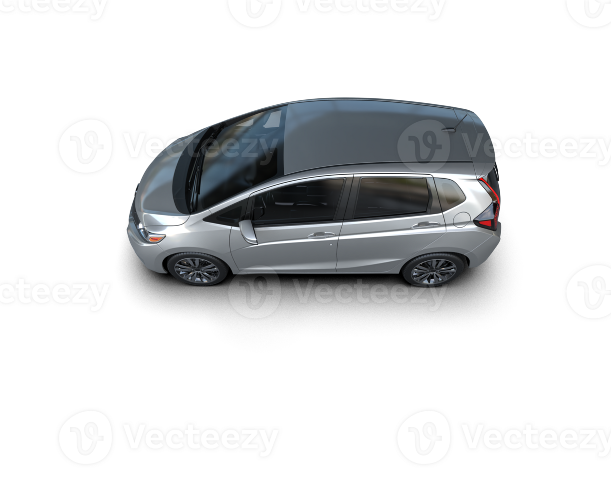 Modern car isolated on background. 3d rendering - illustration png