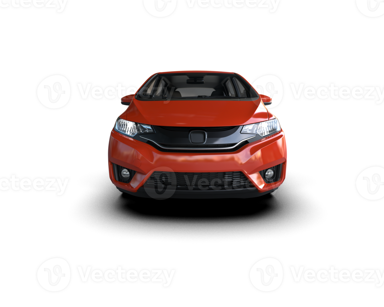 Modern car isolated on background. 3d rendering - illustration png