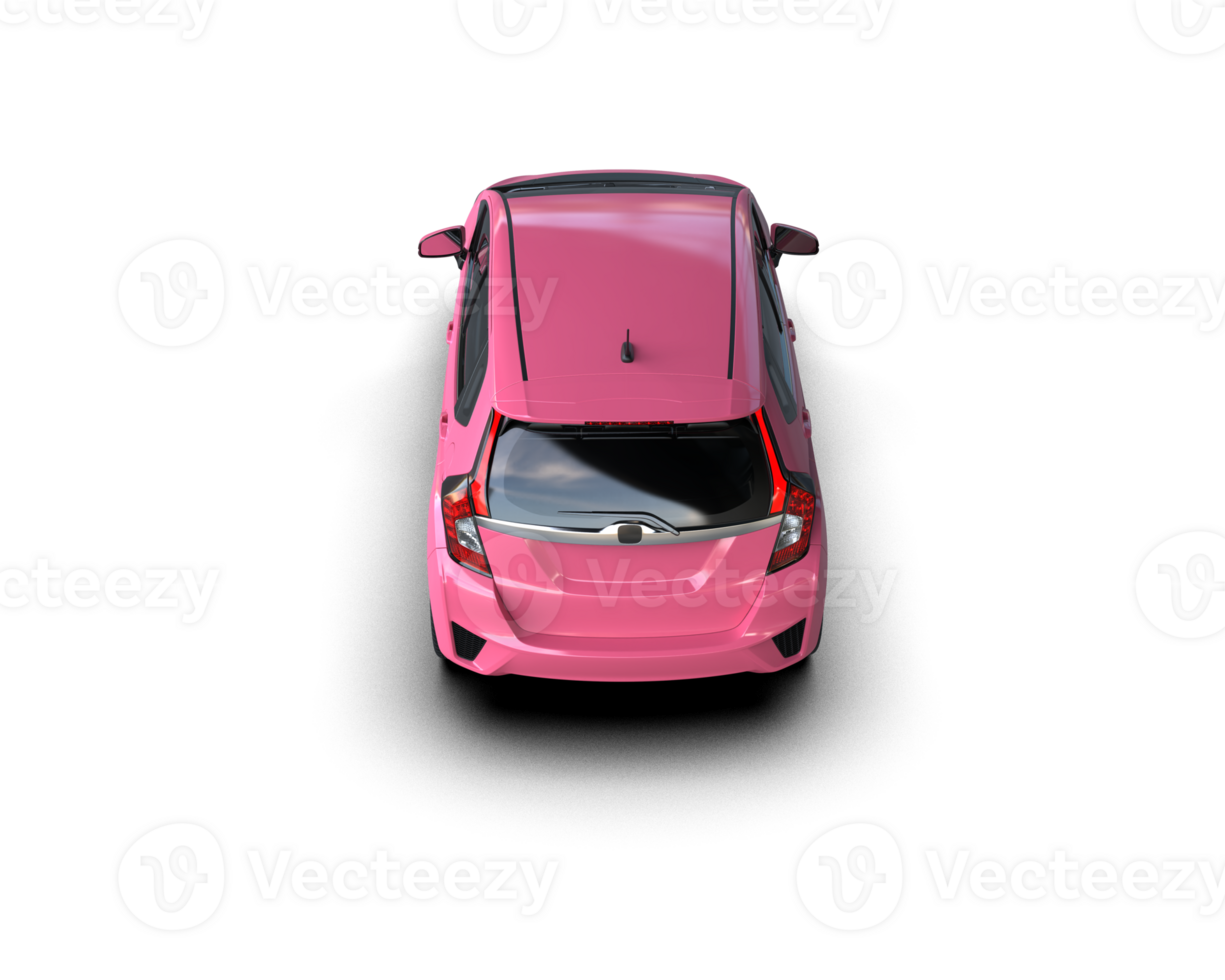 Modern car isolated on background. 3d rendering - illustration png
