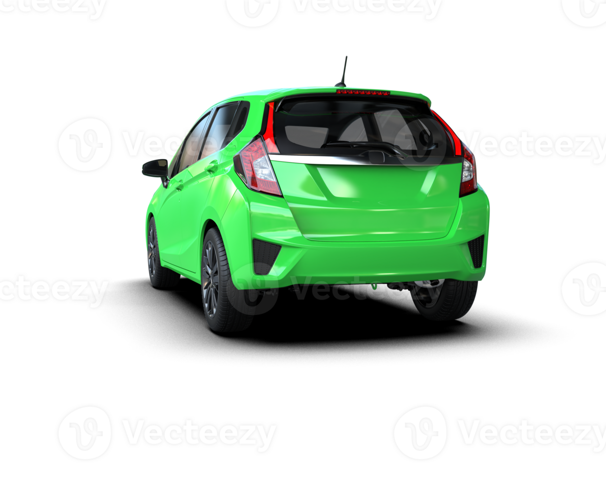 Modern car isolated on background. 3d rendering - illustration png