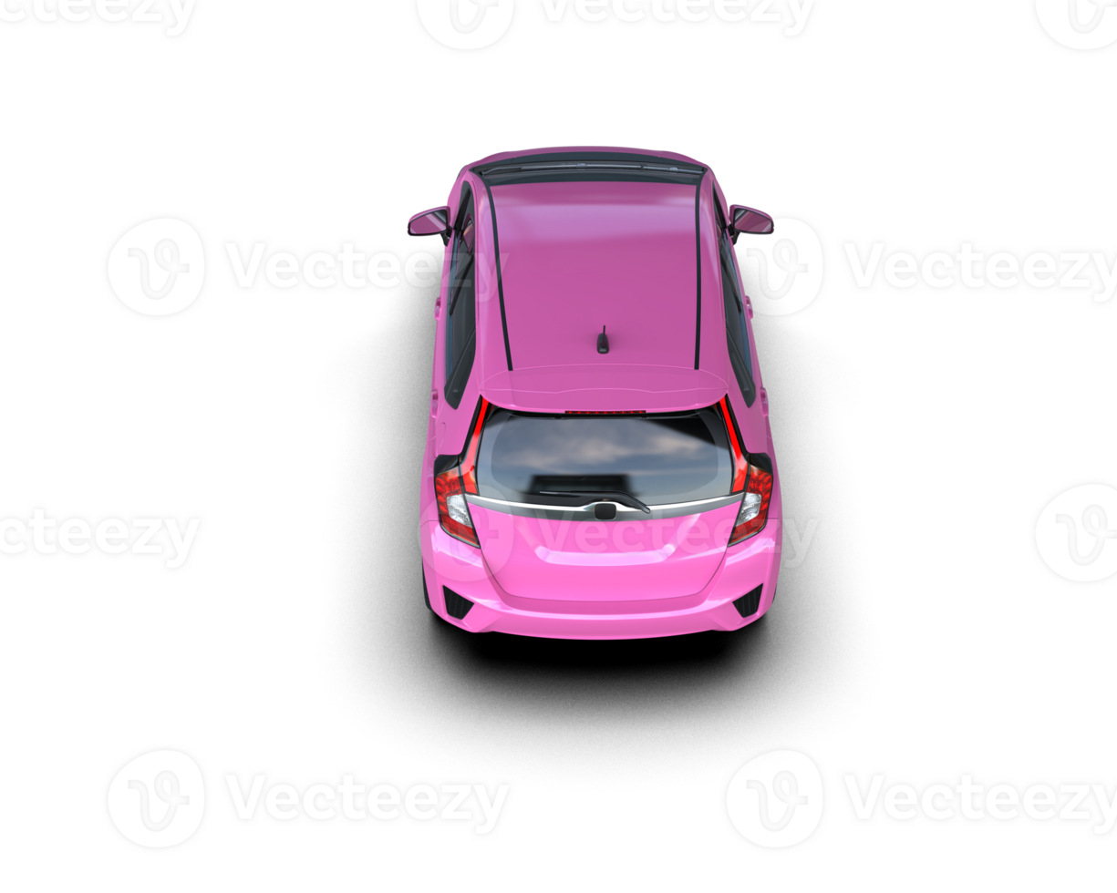 Modern car isolated on background. 3d rendering - illustration png