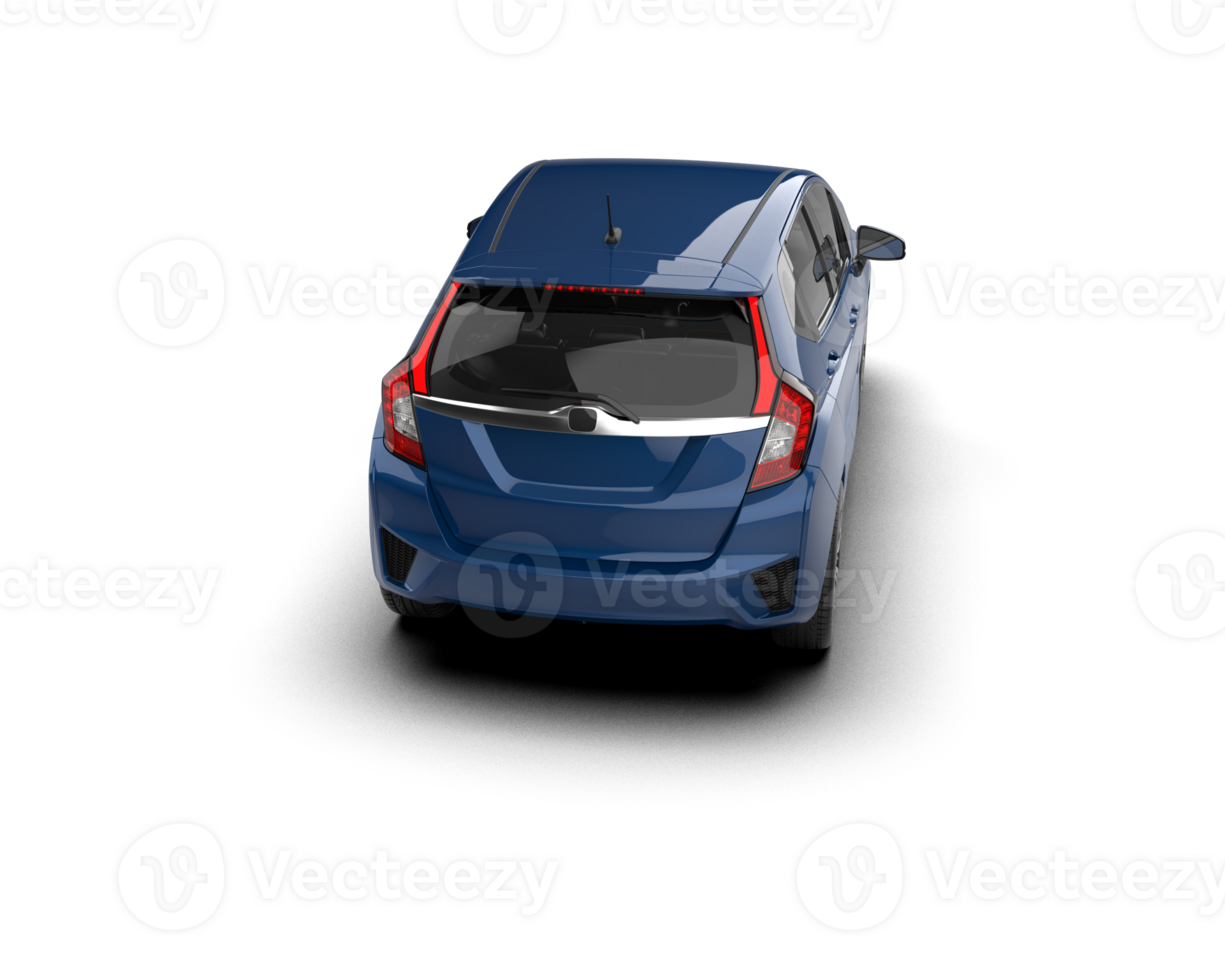Modern car isolated on background. 3d rendering - illustration png