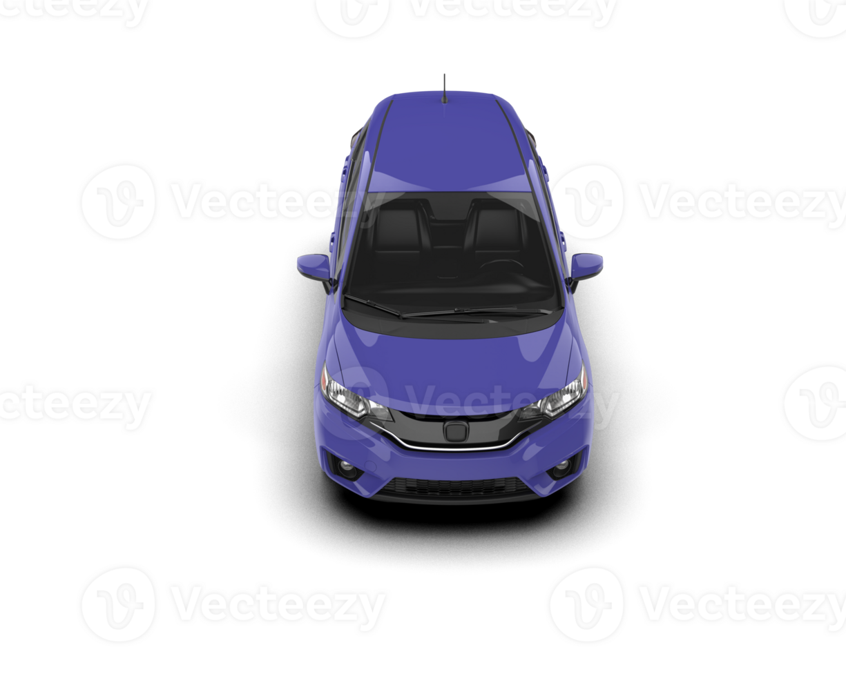 Modern car isolated on background. 3d rendering - illustration png