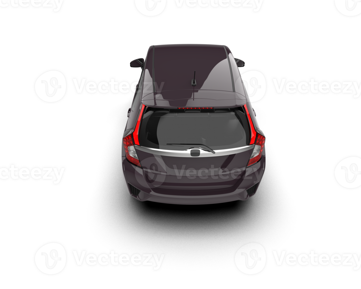 Modern car isolated on background. 3d rendering - illustration png