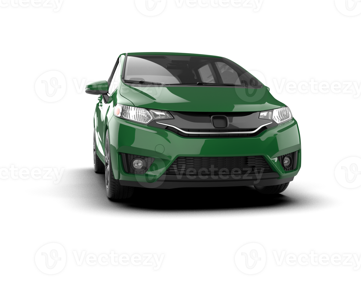 Modern car isolated on background. 3d rendering - illustration png