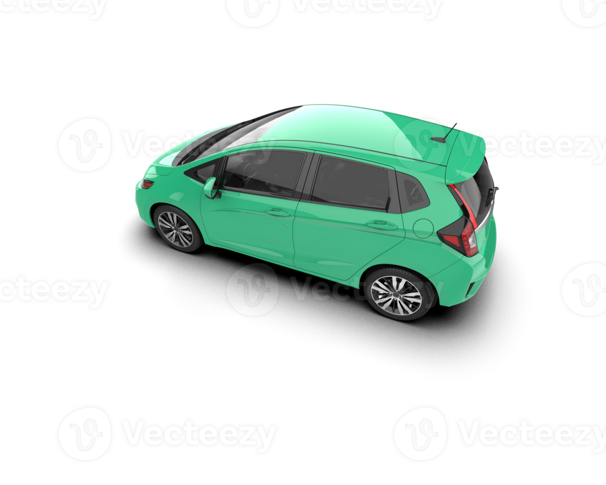 Modern car isolated on background. 3d rendering - illustration png