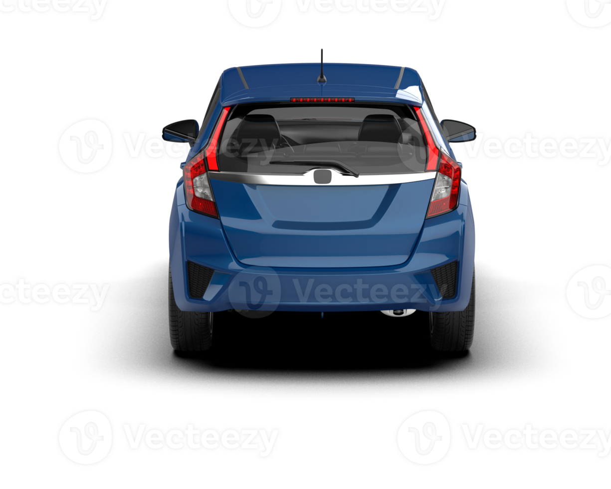 Modern car isolated on background. 3d rendering - illustration png