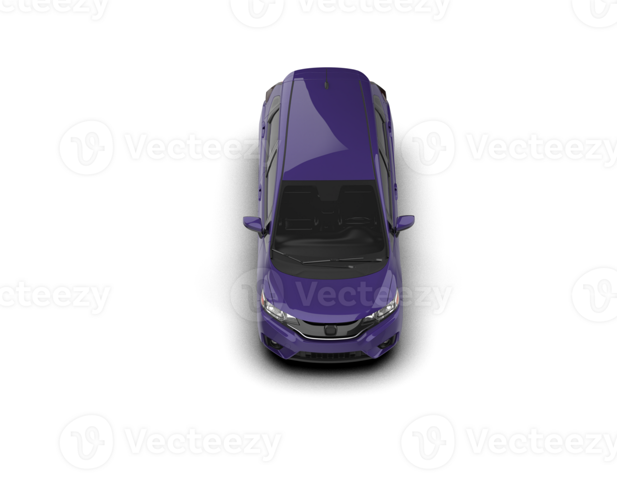 Modern car isolated on background. 3d rendering - illustration png
