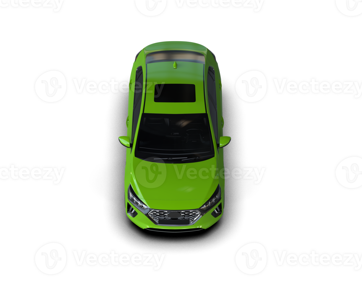 Modern car isolated on background. 3d rendering - illustration png