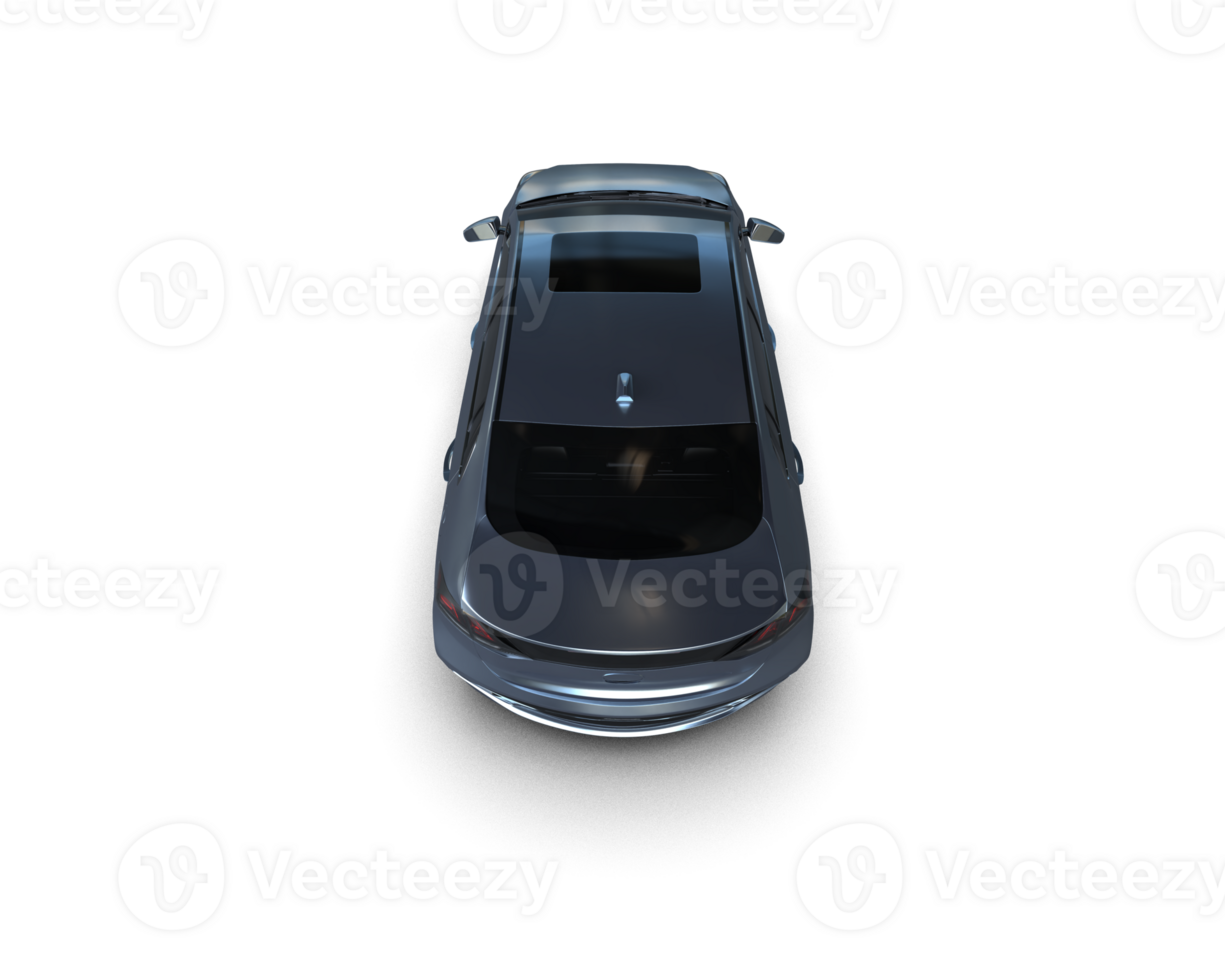 Modern car isolated on background. 3d rendering - illustration png
