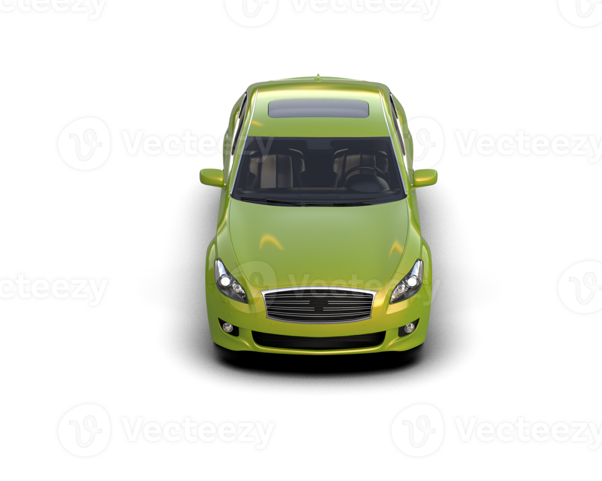 Modern car isolated on background. 3d rendering - illustration png