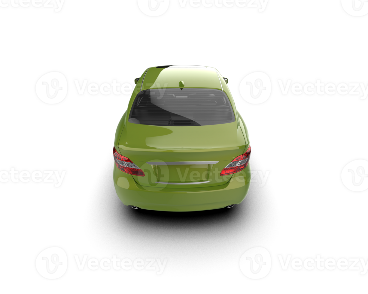 Modern car isolated on background. 3d rendering - illustration png