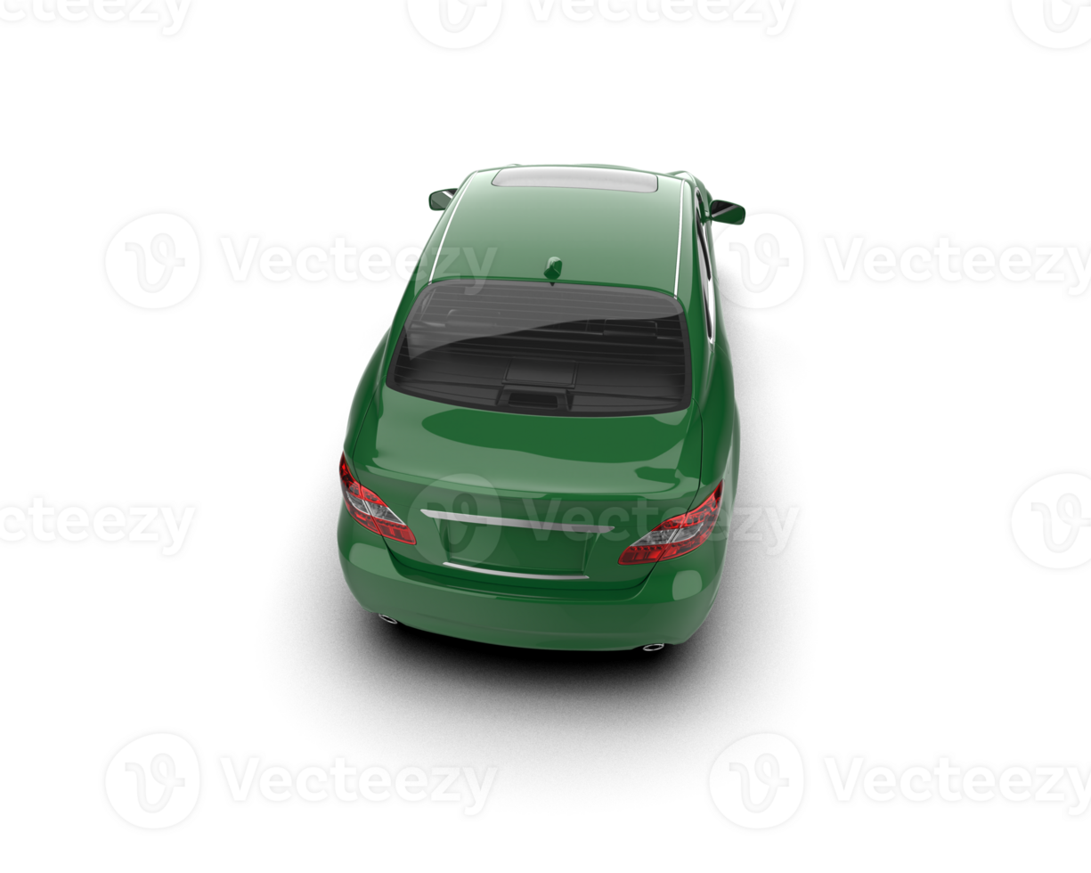 Modern car isolated on background. 3d rendering - illustration png