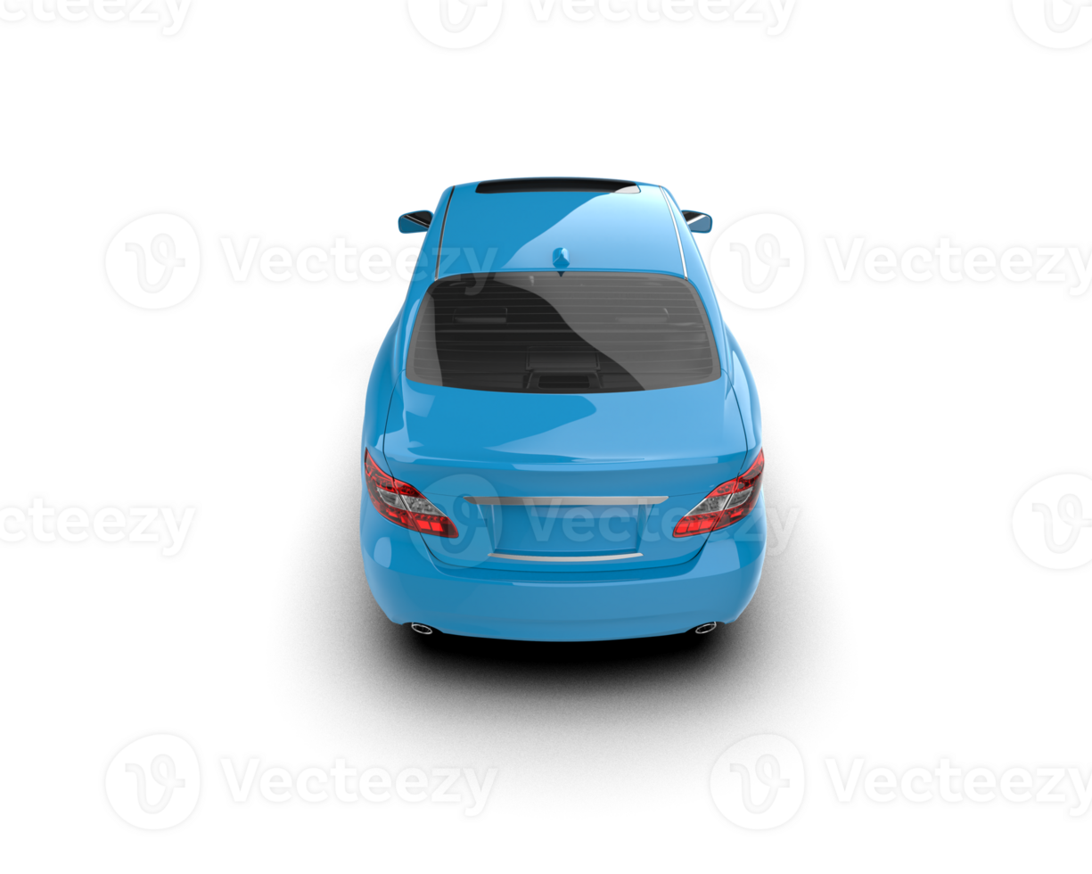 Modern car isolated on background. 3d rendering - illustration png